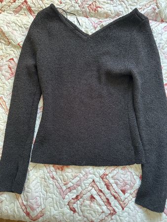 Maglione nero H\&M, taglia L, autunno
